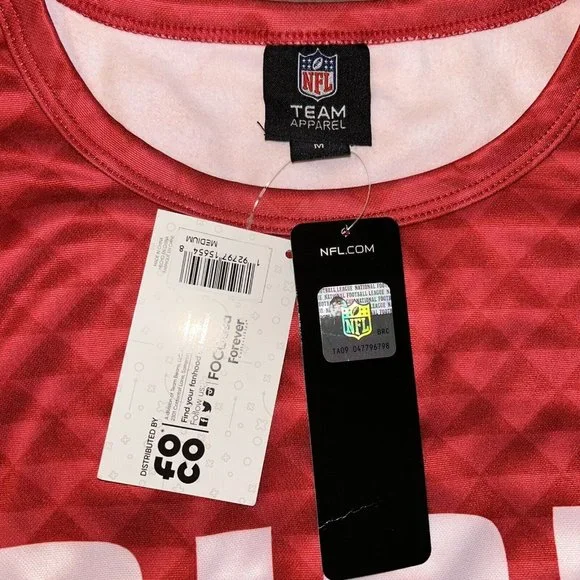 Atlanta Falcons Pullover Sweatshirt Medium NFL‎ Shirt RISE UP Slogan - Picture 11 of 12